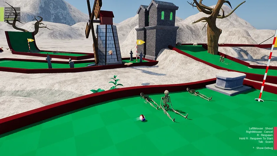 Кадър от Horror Golf