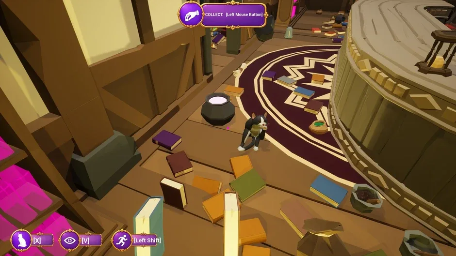 Кадър от Little Witch’s Lodge a Cozy Magical Cleanup Game