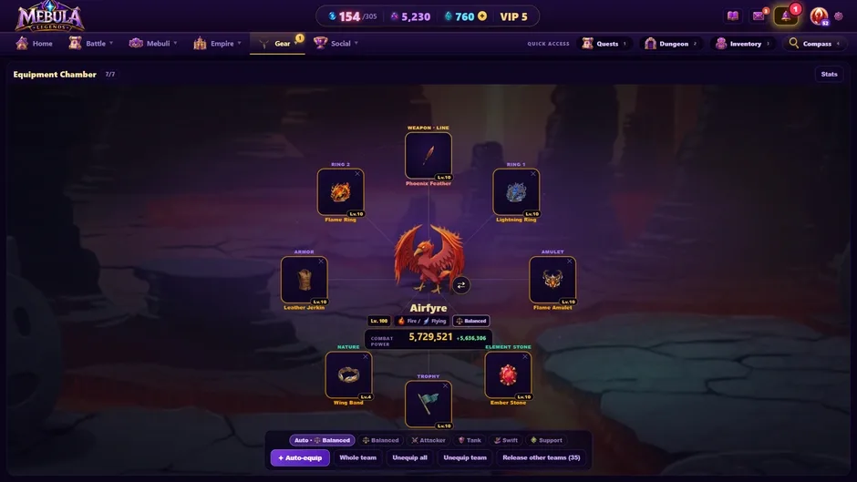 Кадър от Mebula Legends