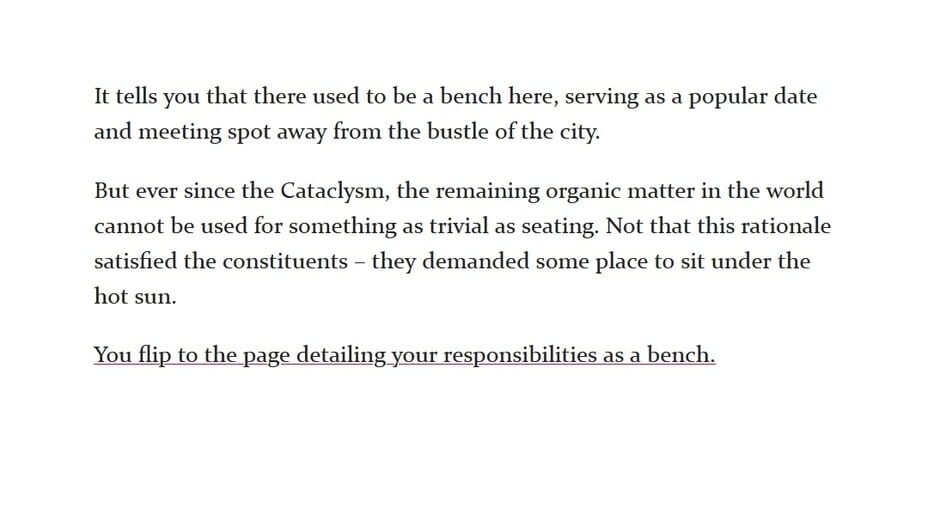 The Human Bench screenshot 2