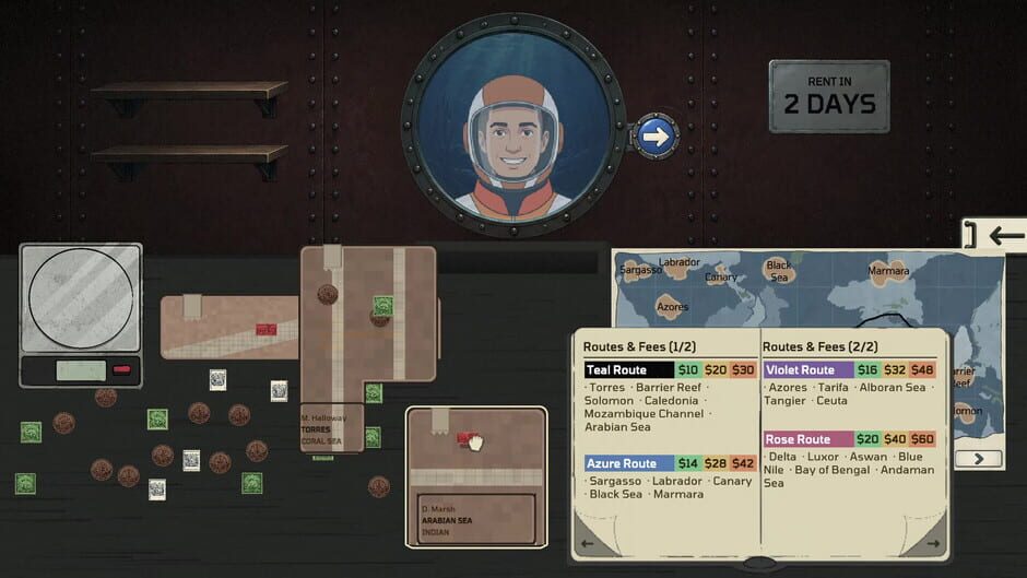 Undersea Post Office Sim screenshot 1