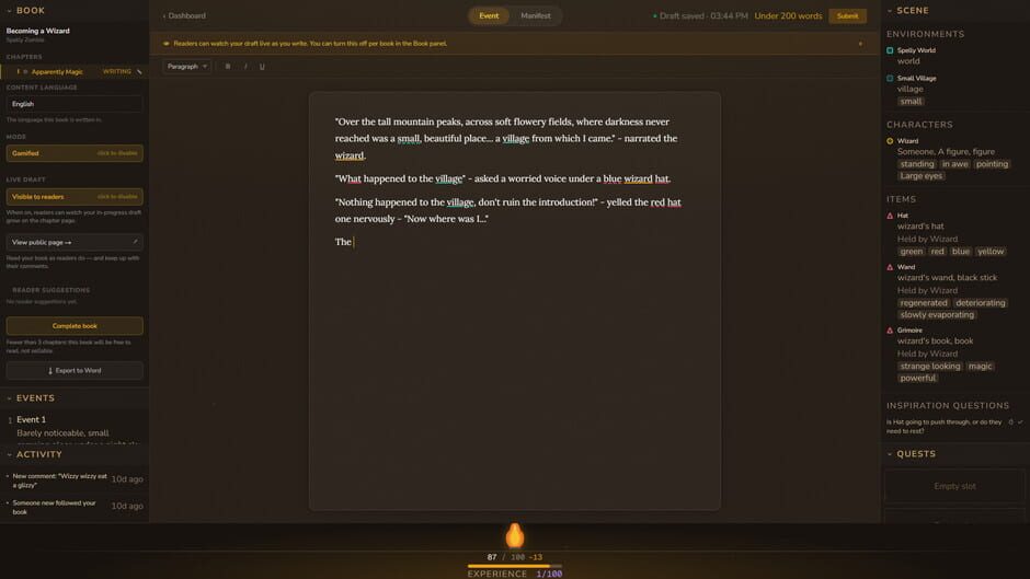 Spark of Tales screenshot 1