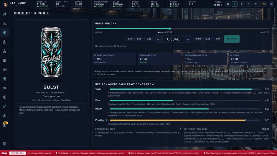 Starcorp Tycoon screenshot 8