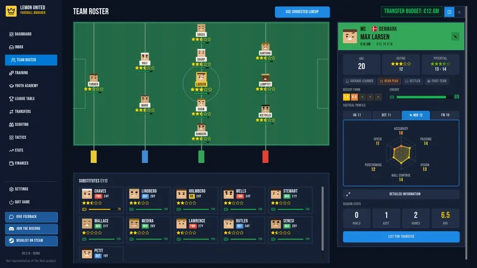 Кадър от Foosball Manager