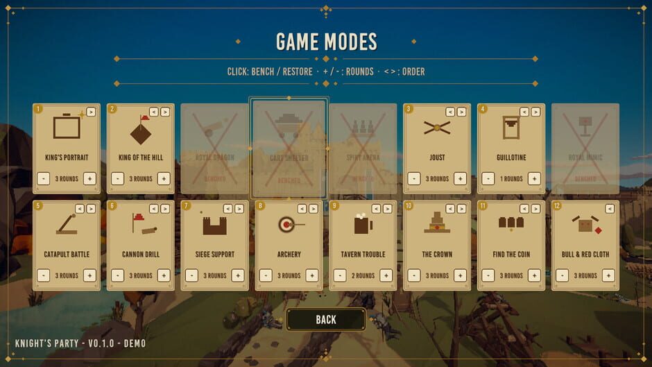Knight's Party screenshot 1