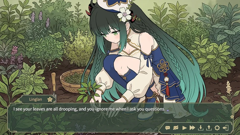 Кадър от Daily Life with the Herb Girl
