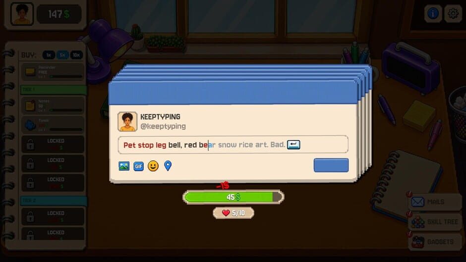 Typing... screenshot 3