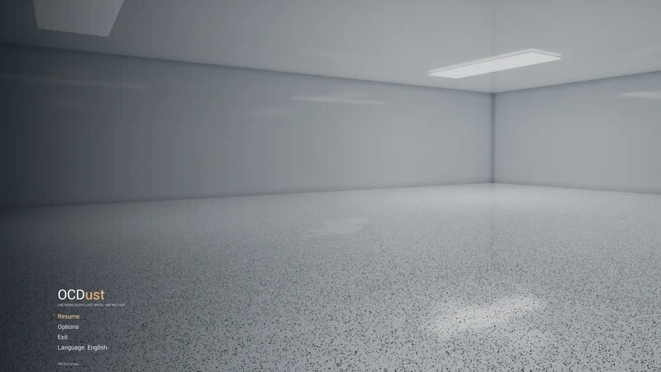 Кадър от OCDust: One Room. Every Last Speck. One Way Out.