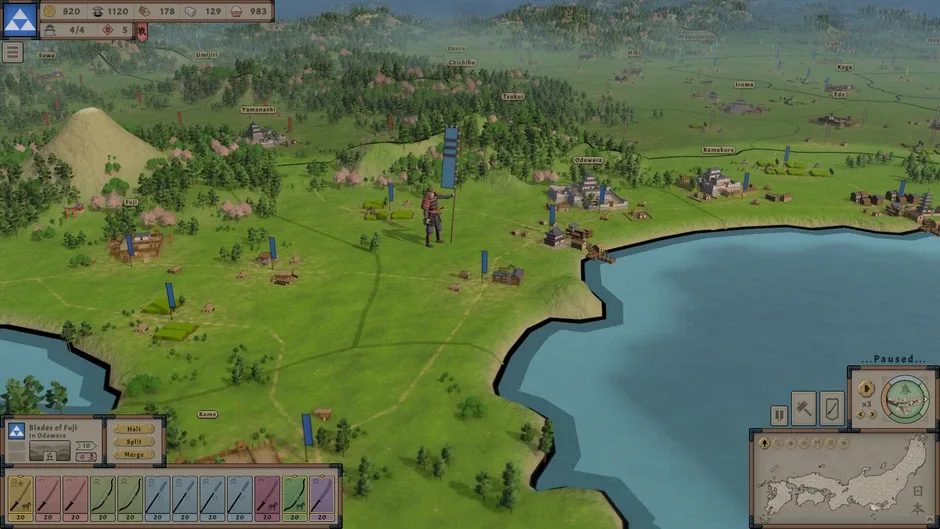 Кадър от Divided Empire: Sengoku