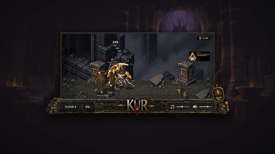 Кадър от Kur: Endless Descent
