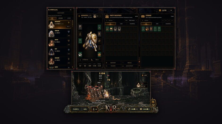 Kur: Endless Descent screenshot 8