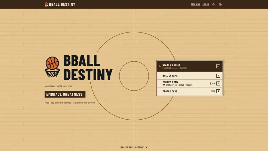 Кадър от Bball Destiny