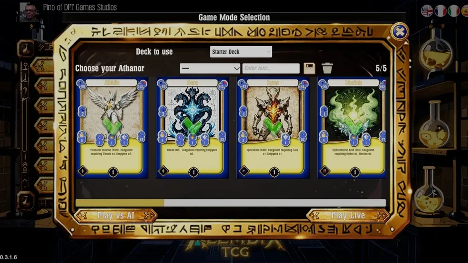 Кадър от Alembix TCG