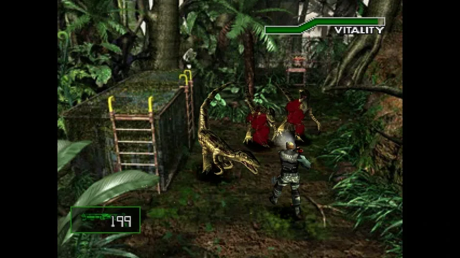 Кадър от Dino Crisis 2