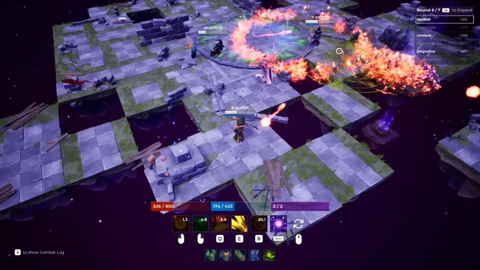 Кадър от Spellfall: Mages & Mayhem