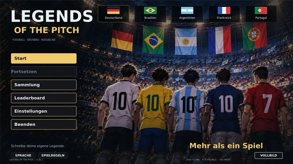 Кадър от Legends of the Pitch