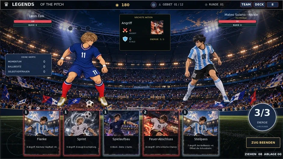 Кадър от Legends of the Pitch