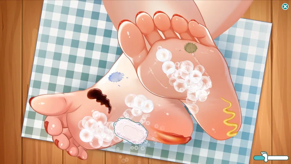 Кадър от Feet in Food