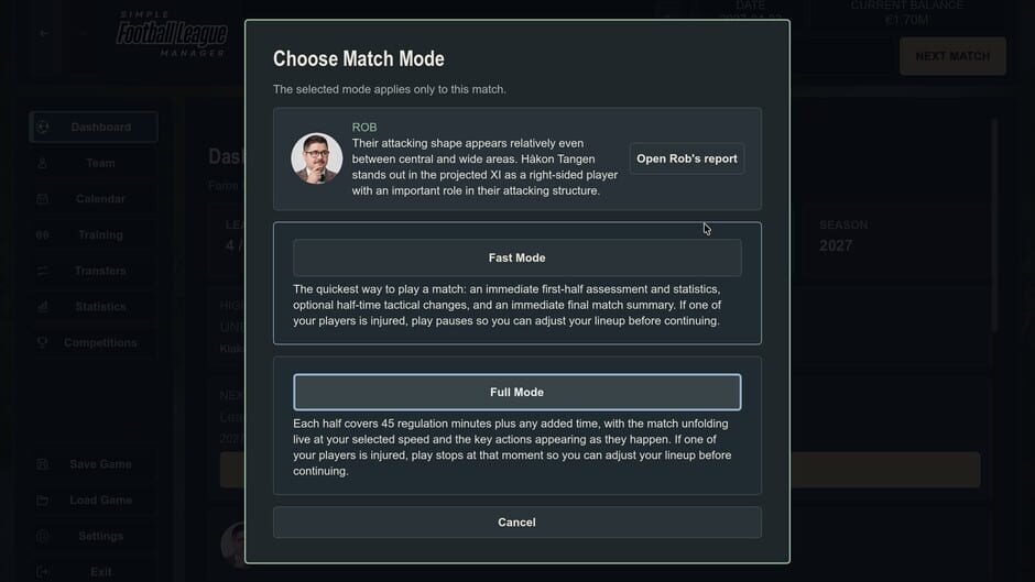 Simple Football League Manager screenshot 7