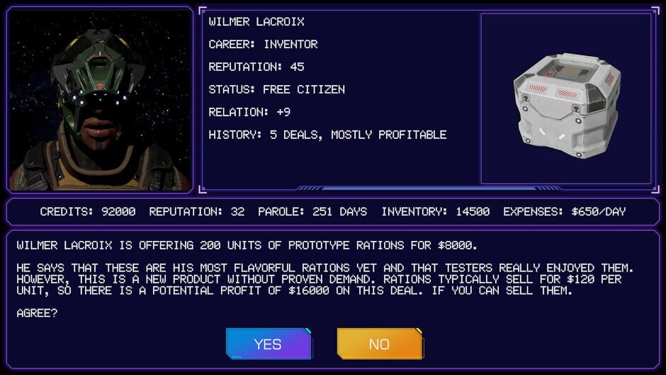 Black Market Space Station Shop Simulator screenshot 5