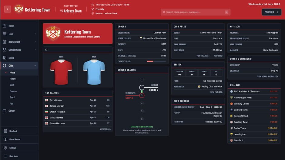 Non-League Manager screenshot 2