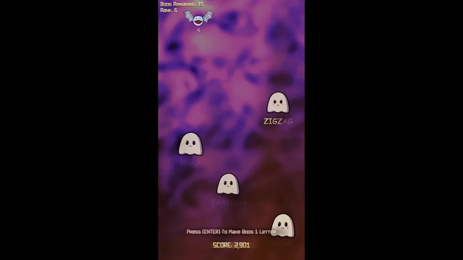 Кадър от Typing with Ghostie