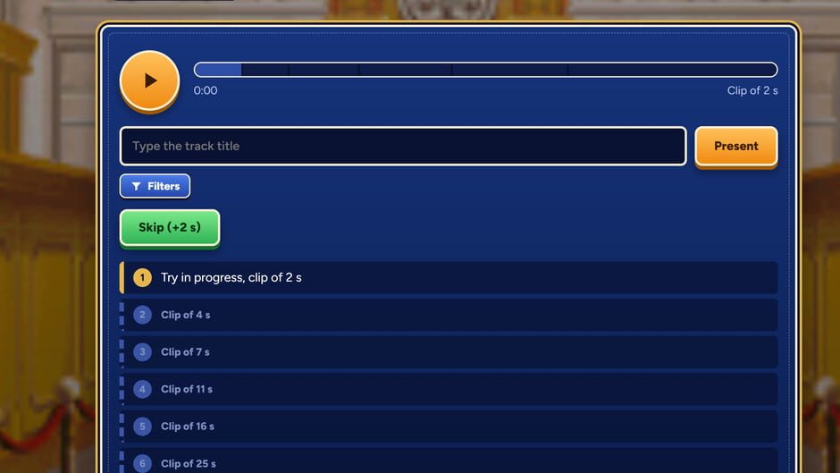 Guess the Ace Attorney OST screenshot 1