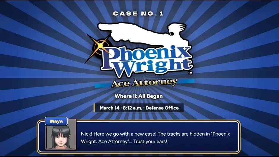 Кадър от Guess the Ace Attorney OST