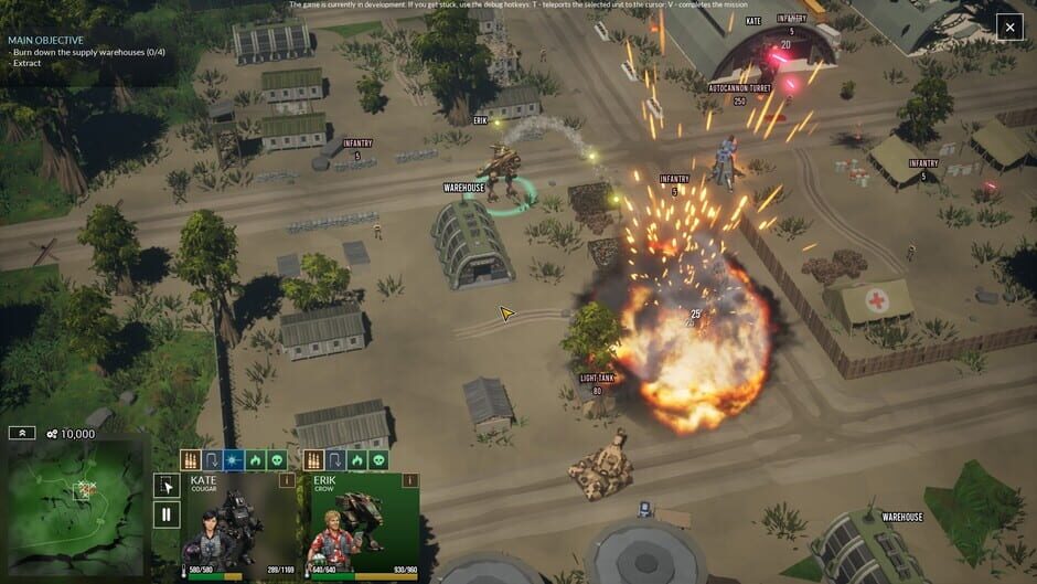 Merc Commander screenshot 6