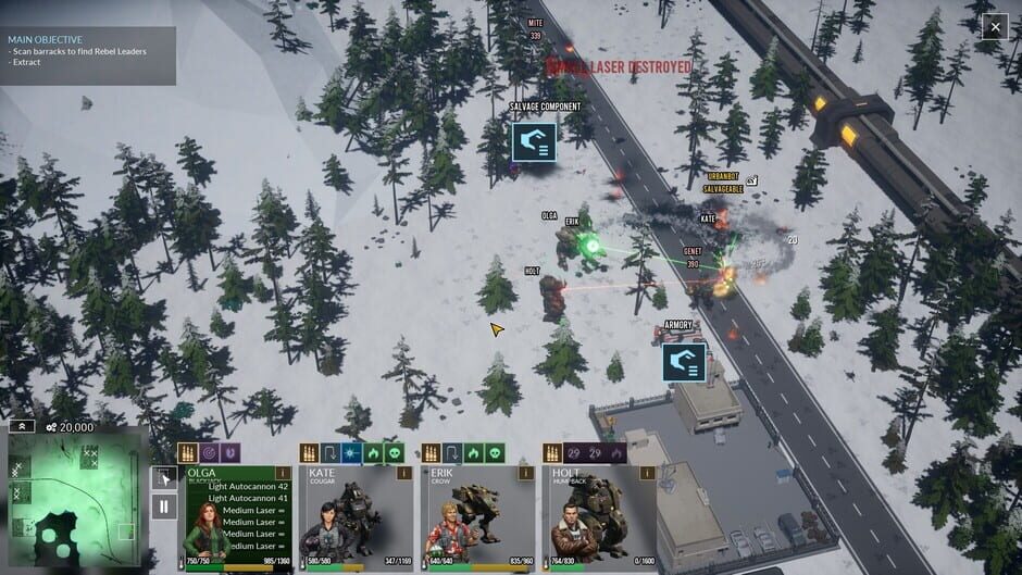 Merc Commander screenshot 2