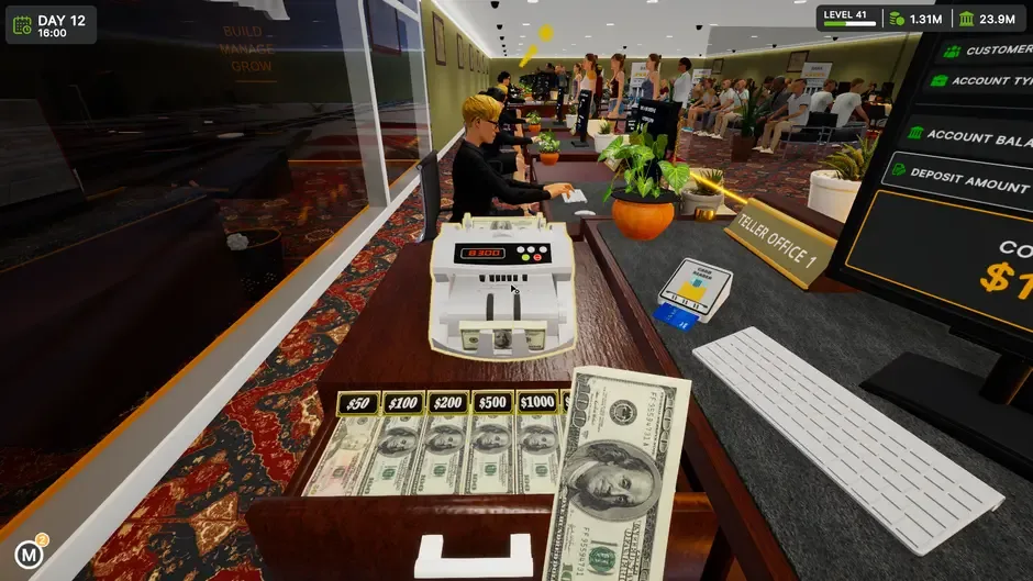 Кадър от Bank Simulator