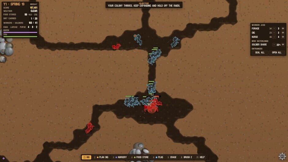 Dirtborn: Colony Rising screenshot 2