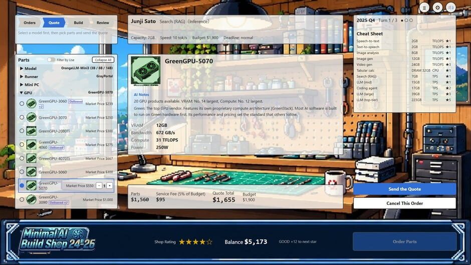 Minimal AI Build Shop 24-26 screenshot 1