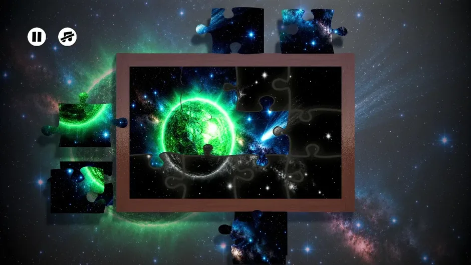 Кадър от Puzzles Planets
