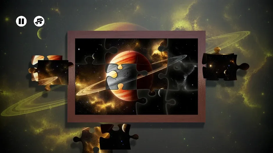 Кадър от Puzzles Planets