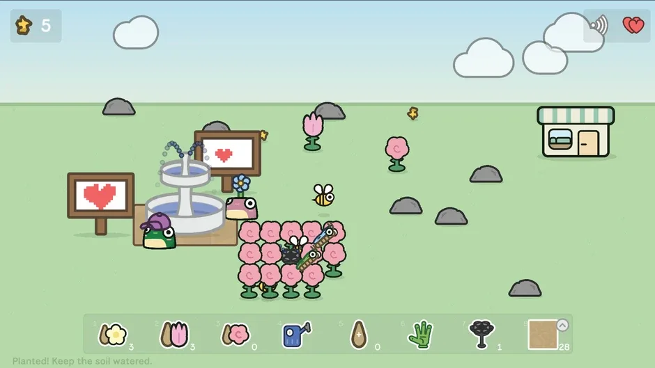 Кадър от Frog Garden
