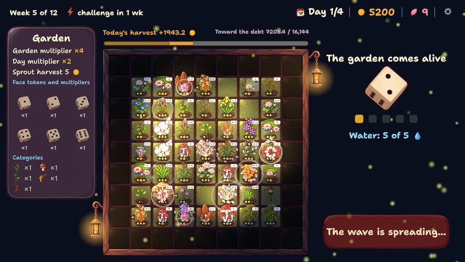 Dicebloom screenshot 5