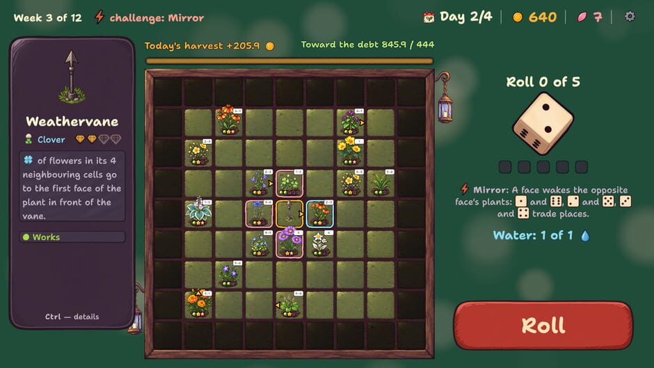 Dicebloom screenshot 6