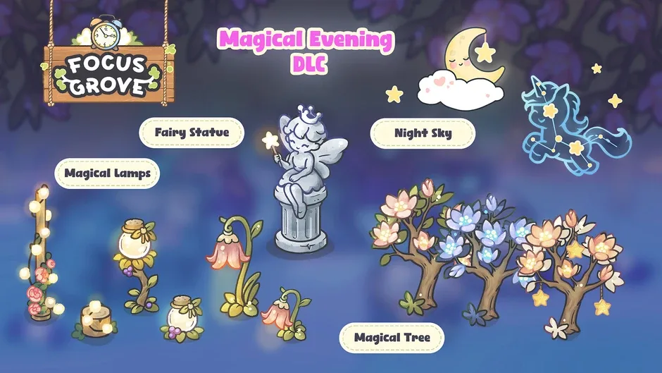 Кадър от Focus Grove: Magical Evening DLC