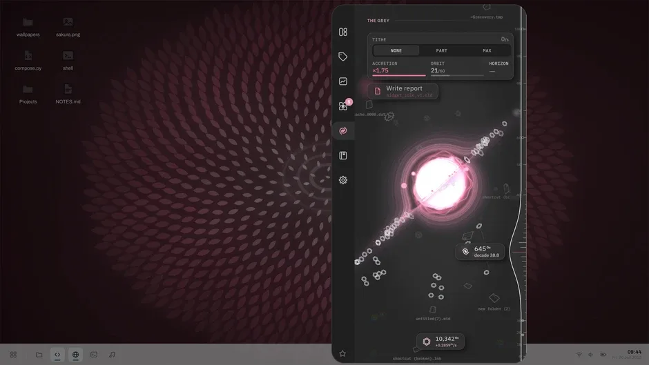 Кадър от Widget Idle