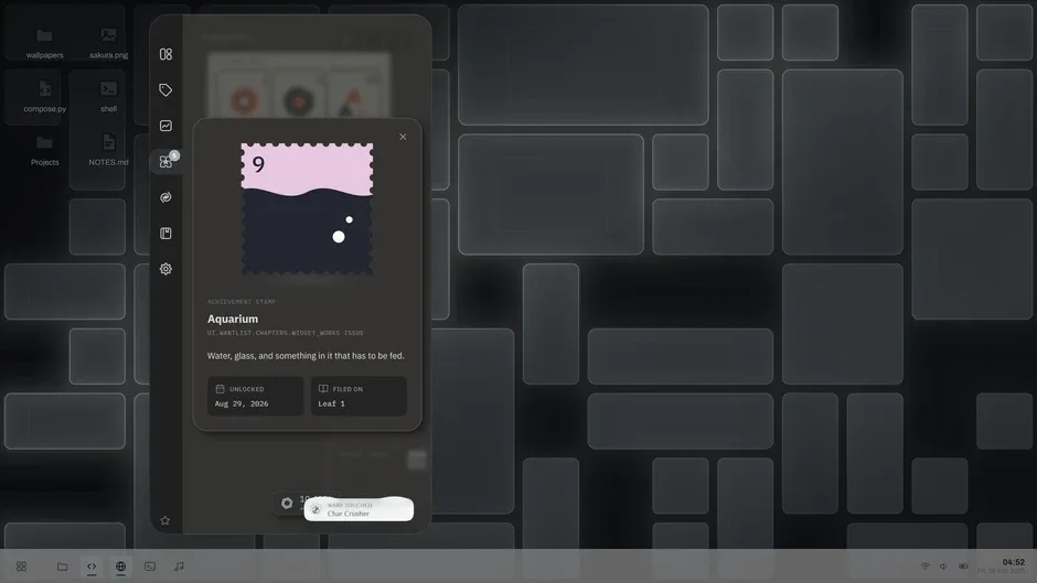 Кадър от Widget Idle