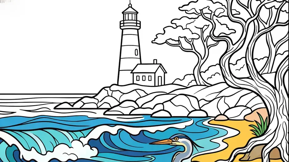 Кадър от Crayola Adult Coloring