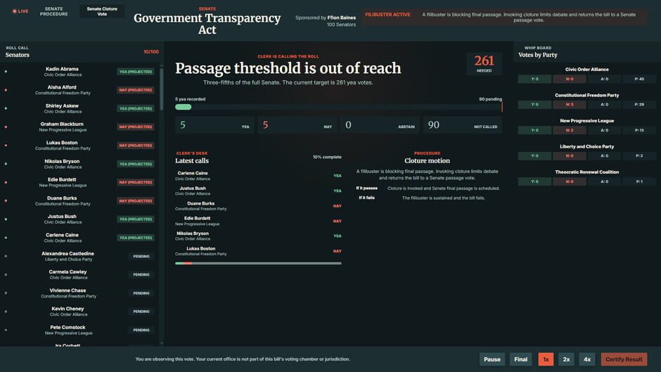 StateOS: The Political Sandbox screenshot 22