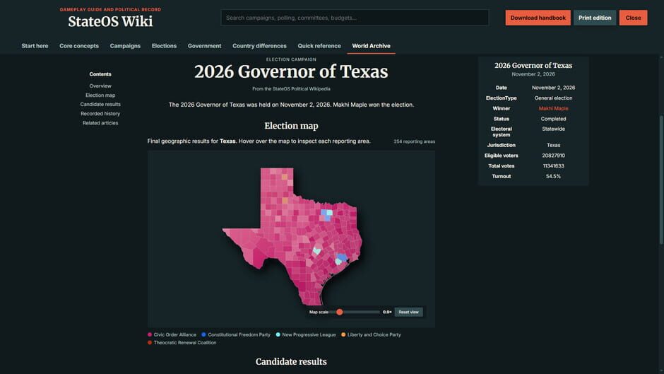 StateOS: The Political Sandbox screenshot 18