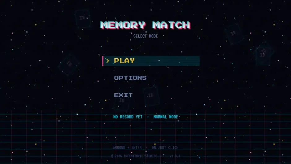 Memory Match: 16-Bit Edition