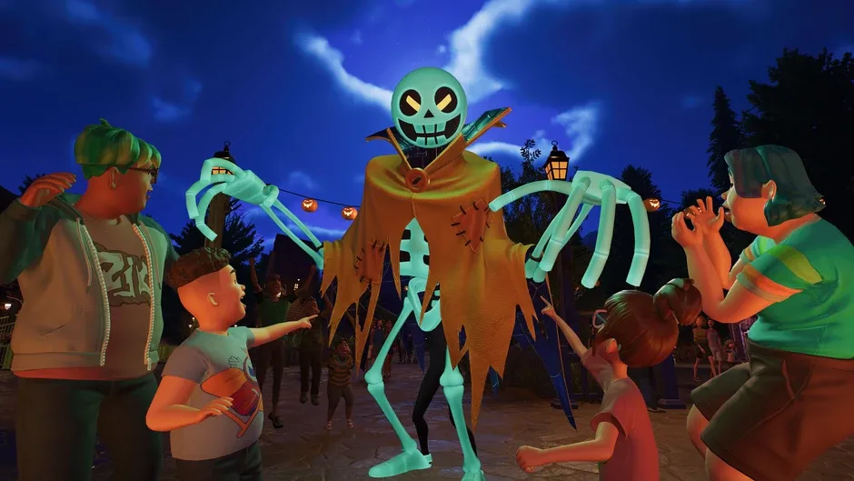 Кадър от Planet Coaster 2: Spooktacular Pack