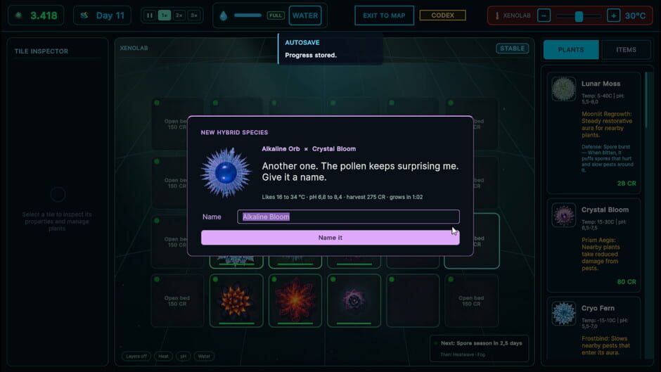 ExoFlora: First Seeds screenshot 3