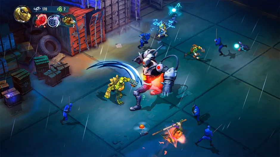 Кадър от Teenage Mutant Ninja Turtles: Splintered Fate - Slash