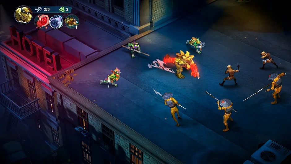 Кадър от Teenage Mutant Ninja Turtles: Splintered Fate - Slash