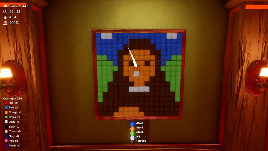 Pixel Chaos: Tidy Up the Museum screenshot 1